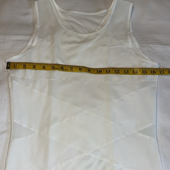 Men’s Compression Top Size Large White - Picture 6 of 9